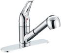 Picture of 8W0612CP SINGLE HANDLE, PULLOUT KITCHEN FAUCET CHROME 