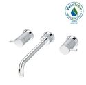 Picture of   Serin 2 Handle Wall Mount Lavatory Faucet