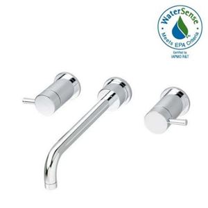 Picture of   Serin 2 Handle Wall Mount Lavatory Faucet