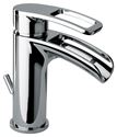 Picture of   10211 Single hole lavatory faucet with waterfall spout and 1 1/4” pop up waste