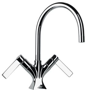 Picture of  17250 Single hole tall lavatory faucet with gooseneck spout