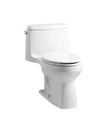 Picture of   Santa Rosa™ Comfort Height® one-piece compact elongated 1.28 gpf toilet with AquaPiston® flush technology and left-hand trip lever - K-3810