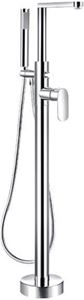 Picture of MD808M002 ROUND FLOOR MOUNT TUB FILLER WITH HANDSHOWER