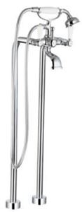 Picture of MD857M003 ROUND FLOOR MOUNT TUB FILLER WITH HANDSHOWER
