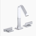 Picture of K-14661-4-CP LOURE®  WIDESPREAD BATHROOM SINK FAUCET