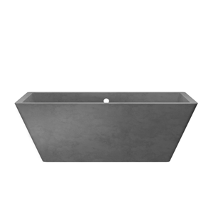 Picture of NST6634-S Mendocino Slate NativeStone Freestanding Tub