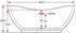 Picture of 44369 ANTOINE FREESTANDING TUB