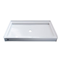 Picture of RECTANGLE ACRYLIC SHOWERBASE CENTRE DRAIN