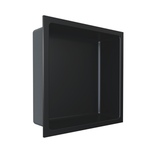 Picture of PRO1212B 12" x 12" BLACK SHOWER NICHE