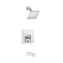 Picture of K-T99763-4-CP HONESTY®  RITE-TEMP® BATH AND SHOWER TRIM KIT WITH PUSH-BUTTON DIVERTER, 2.5 GPM