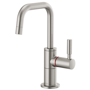 Picture of 61365LF-H-SS BRIZO®  INSTANT HOT FAUCET WITH SQUARE SPOUT BRILLIANCE® STAINLESS