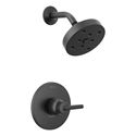 Picture of T14259-BL TRINSIC MONITOR 14 SERIES SHOWER TRIM MATTE BLACK